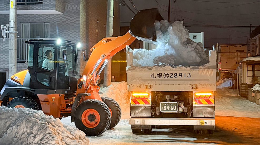 除排雪作業