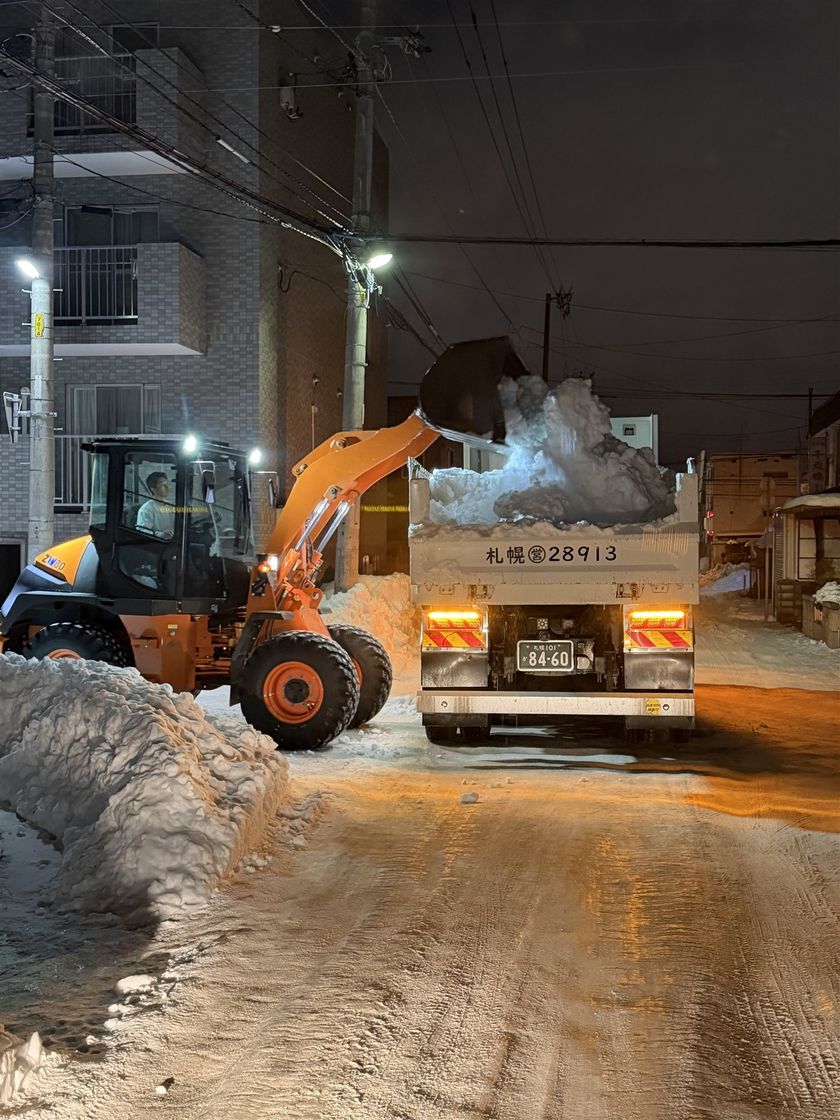 除排雪作業